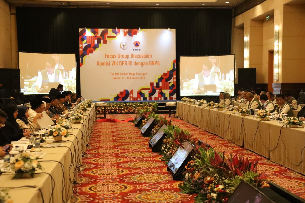 FGD Penguatan Kesiapsiagaan Penanggulangan Bencana bersama Komisi VIII DPR RI